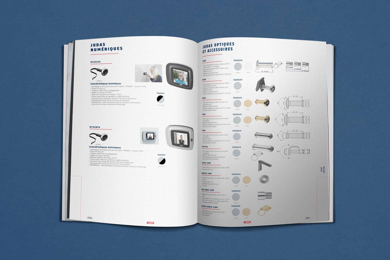 Abus, catalogue quincaillerie 2026, pages intérieures